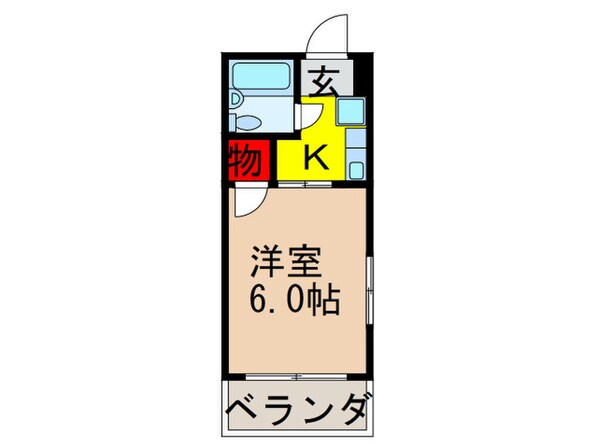 ふぁみ～ゆ千里山の物件間取画像